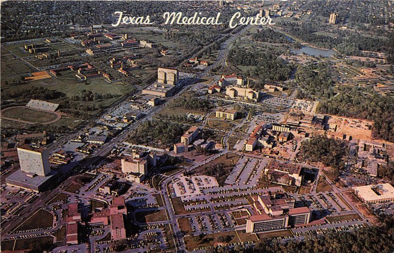 Houston Texas 1965 Poscard Texas Medical Center 