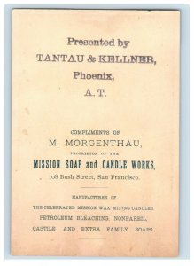 1880s Arizona Territory Tantau & Kellner Mining Candles & Supplies P219