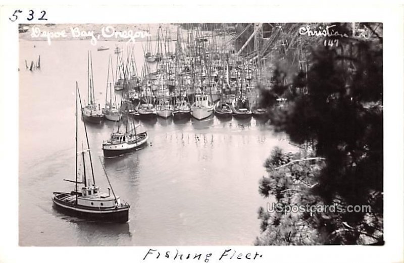 Fishing Fleet - Depoe Bay, Oregon OR  