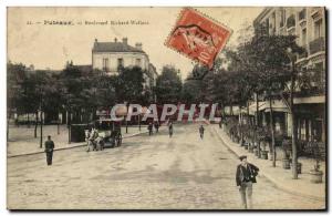 Postcard Old Boulevard Richard Wallace Puteaux