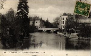 CPA ALENCON - La Sarthe et le Pont-Neuf (435350)