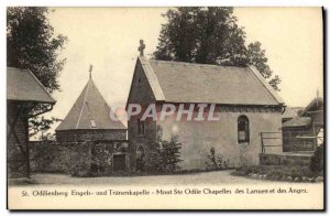 Old Postcard Mont Sainte Odile Chapels Angels Tears