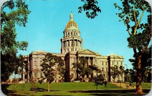 Colorado State Capitol Dever CO Postcard Dexter VTG UNP Vintage Unused Chrome 