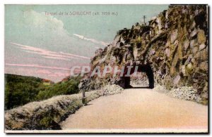 Postcard Old Tunnel De La Schlucht