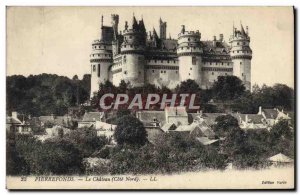 Old Postcard Pierrefonds Castle