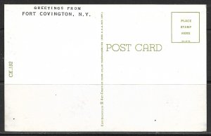 New York, Fort Covington - Greetings From - [NY-267]