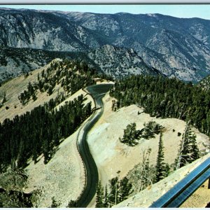 c1960s Red Lodge, MT Knox Lookout Point Rockcreek Valley Switchback Chrome A303