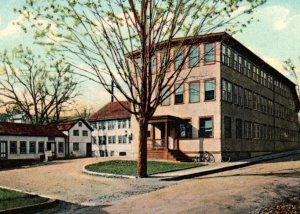 Chester CT Brooks Factory Connecticut Postcard