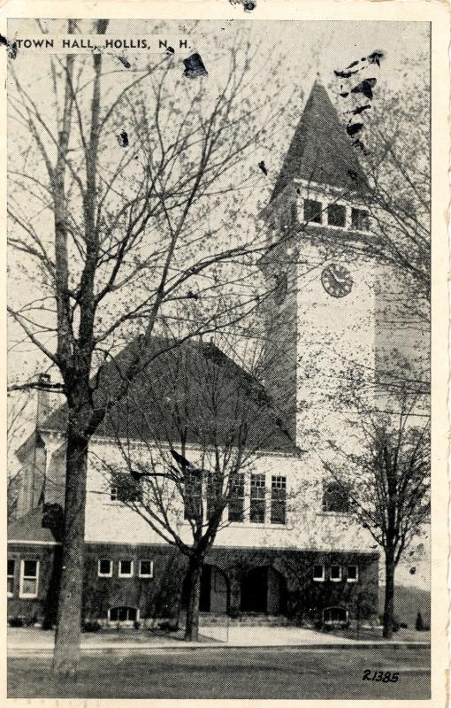 NH - Hollis. Town Hall