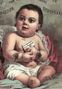 1880s Timerman's Drug Store Denver, CO Horsford's Quack Victorian Trade Card F54