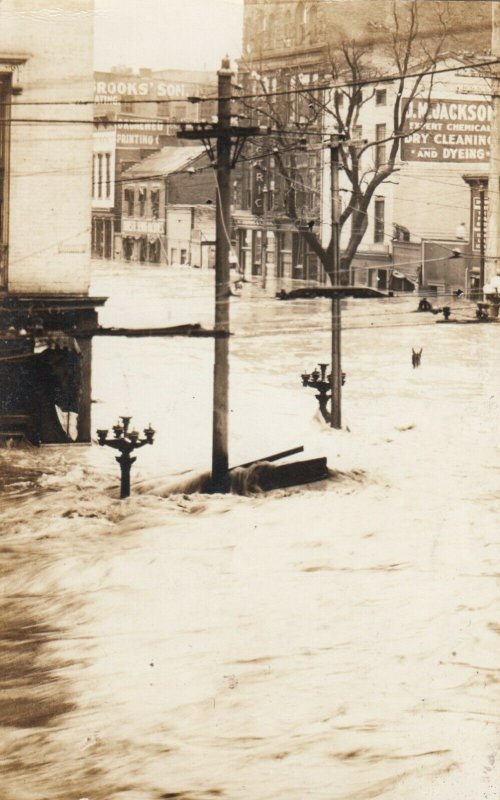 RP: DAYTON , Ohio , 1913 ; Flood Scene