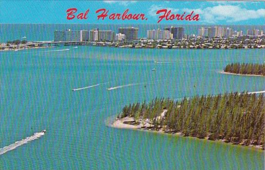 Florida Miami Sweeping Panoramic View Of Bal Harbour