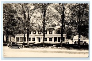 Colonial Inn Hotel Arlington Vermont VT Real Photo RPPC Postcard (GP15)