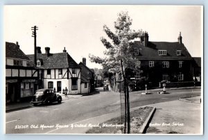 Westerham Kent England Postcard Old Manor House Oxted Road c1950's RPPC Photo