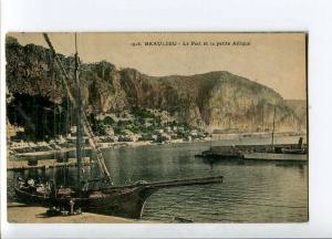 262179 FRANCE BEAULIEU sur Mer Port Small Africa Vintage PC