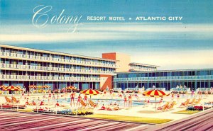 Colony Resort Motel Smartest and Largest Motel Atlantic City NJ 