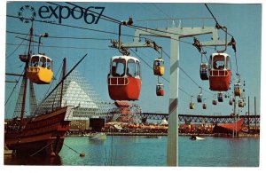 Amusement Sky Ride on La Ronde, Expo67 Montreal, Quebec, 1967