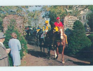 Chrome HORSE RACING SCENE Lexington Kentucky KY AG5509