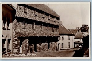 Somerset England Postcard The Old Nunnery Dunster c1930's Vintage RPPC Photo