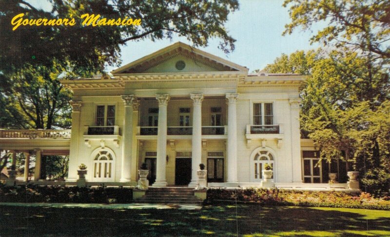 USA Alabama Montgomery Governor's Mansion Vintage Postcard 07.75