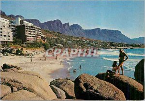 Modern Postcard Cape Town Clifton Beach