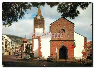 Modern Postcard Funchal Madeira La Cathedrale