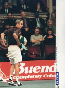 John McEnroe At Honda Masters London Rare USA Press Publicity Tennis Photo