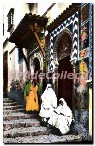 Old Postcard Alger An Arab Street