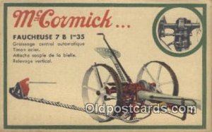 Mccormick Advertising Unused 