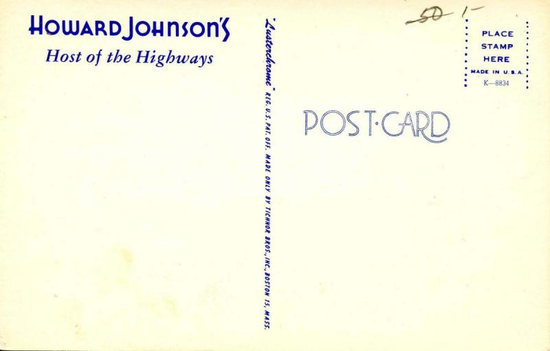 Howard Johnson's, Host of the Highways