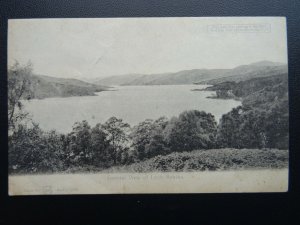 Scotland Stirling LOCH KATRINE General View HOLD TO THE LIGHT c1905 Postcard