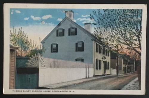 Thomas Bailey Aldrich House Portsmouth NH C.T. American Art 