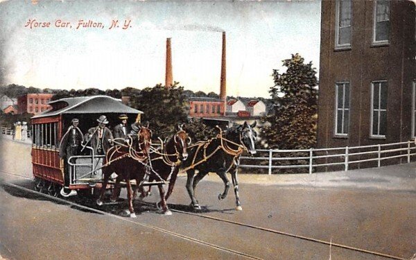 Horse Car Fulton, New York