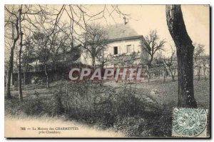 Postcard Old House pres Charmettes Chambery