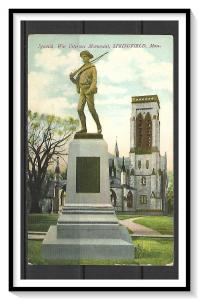 Massachusetts, Springfield - Spanish War Veterans Monument - [MA-480]