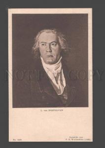 088059 BEETHOVEN Great German COMPOSER by WALDMULLER old RARE