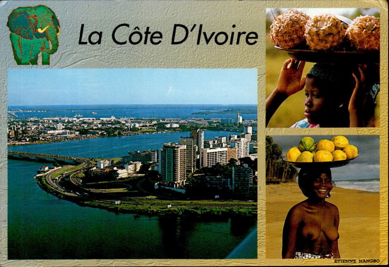 IMN5470 la cote d ivoire ivory coast abidjan le plateau types  africa 