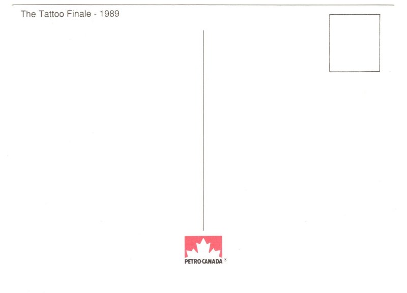 Tattoo Finale, Halifax, Nova Scotia 1989, Petro Canada