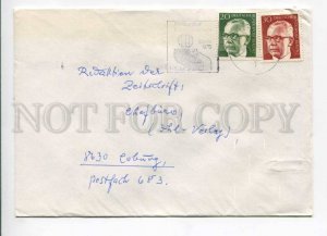 421923 GERMANY BERLIN 1975 year ADVERTISING real posted COVER