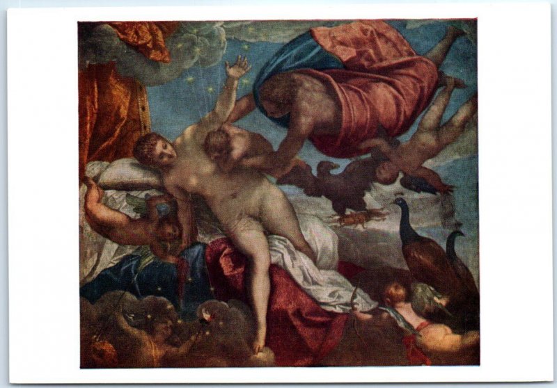 The Origin of the Milky Way By Tintoretto, National Gallery - London, England 