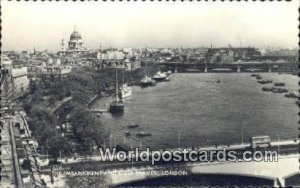 Embankment & River Thames London UK, England, Great Britain Unused 