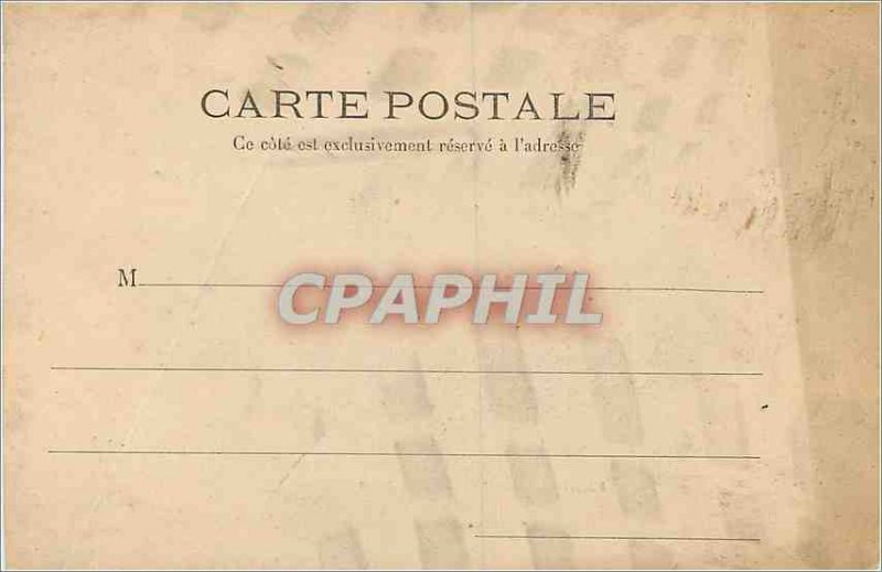 Postcard Old New Paris Hippodrome (map 1900)