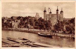 BR80895 the tower of london real photo ship bateaux    uk