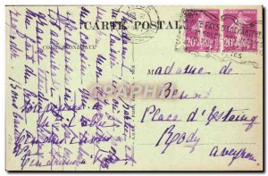 Old Postcard Nice and Pont du Mont Boron View