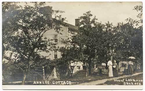 Mt Lebanon NY Shaker Girls AnnLee Cottage RPPC Real Photo Postcard