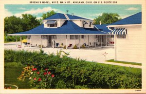 Ohio Ashland Spreng's Motel