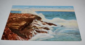 Black Rock on Presque Isle Marquette Michigan Postcard 59 E. C. Kropp