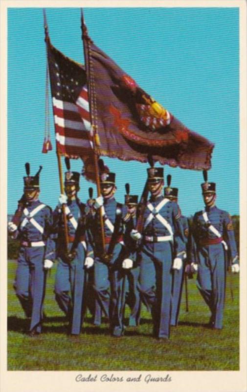 MIlitary Cadet Colors and Guards U S Military Academy West Point New York