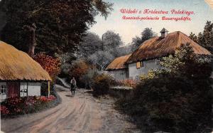 BG32618 widoki z krolestwa polskiego poland bauerngehofte types folklore