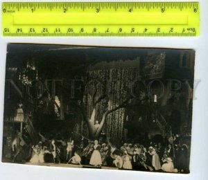 492017 USSR 1930 new Leningrad theater opera Boccaccio scene photo